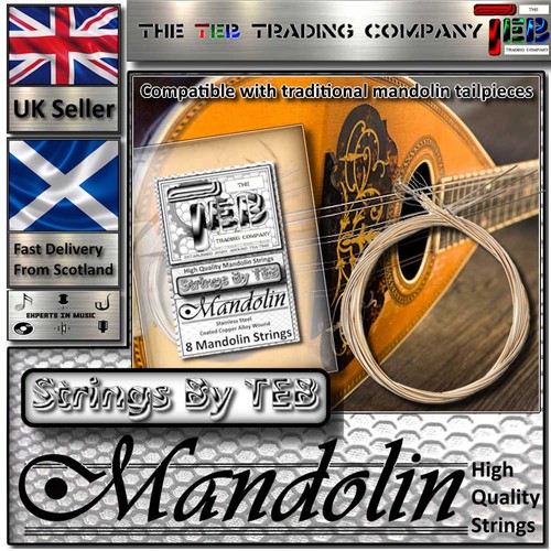 Sbteb mandolin strings coated - mandolin,