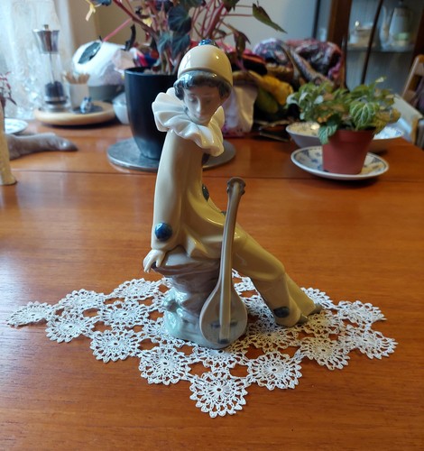 Nao lladro rare peirrot - nao,
