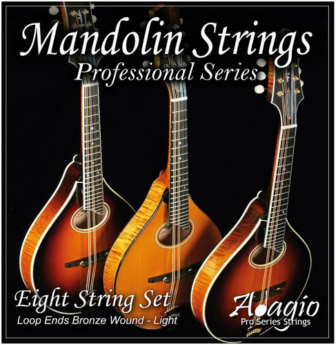 Mandolin string set bronze - mandolin,