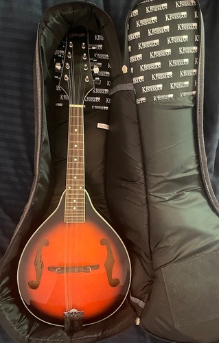 Stagg sunburst mandolin with - sunburst,