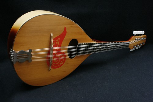 Mandolin spruce top 1960s ussr - top,