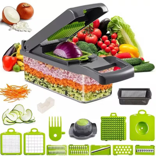 Vegetable chopper - 15-in-1,