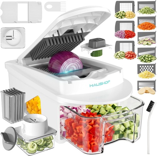 Vegetable chopper - 13-in-1,