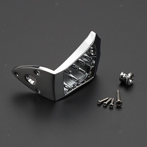 Mandolin tailpiece with buckle - with,