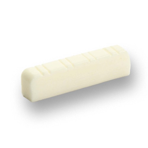 Mandolin bone nut - mandolin, (bleached)