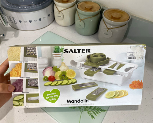 Salter mandolin slicer set - mandolin,