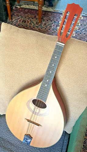 Romanian mandolin nice inlay - mandolin-,